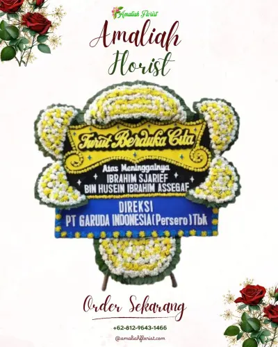 Papan Bunga Duka di Kedung Badak